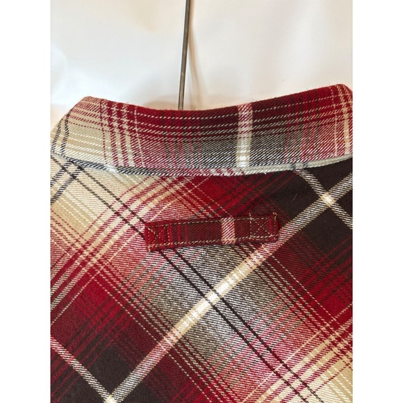 Legendary Whitetails Red Shadow Plaid‎ Flannel Shirt Medium Excellent Condition - Picture 8 of 8